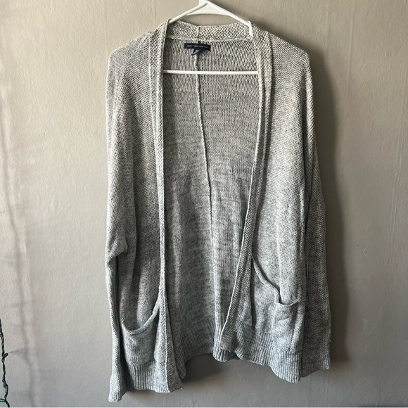 American Eagle Light Grey Knit Cardigan Size XS/S - Picture 1 of 7